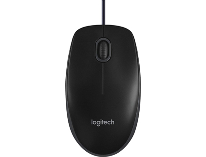 RATO LOGITECH OPTICO B100 USB 800 PPP PRETO
