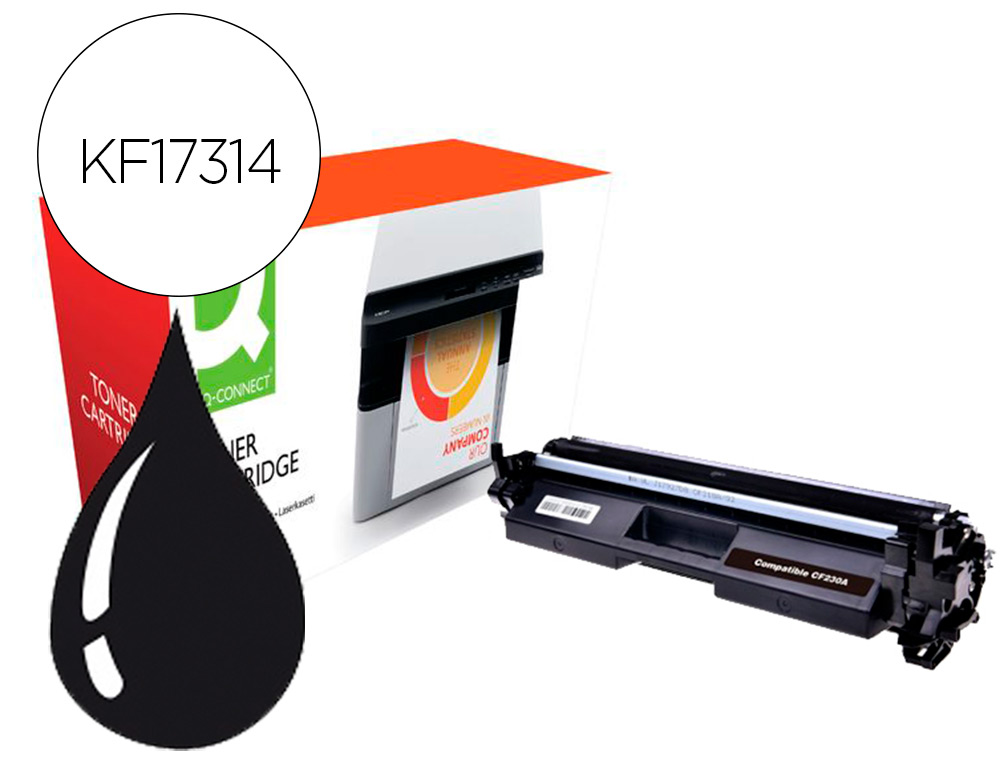 TONER Q-CONNECT COMPATIVEL HP CF230A LASERJET PRO M 203 / M227