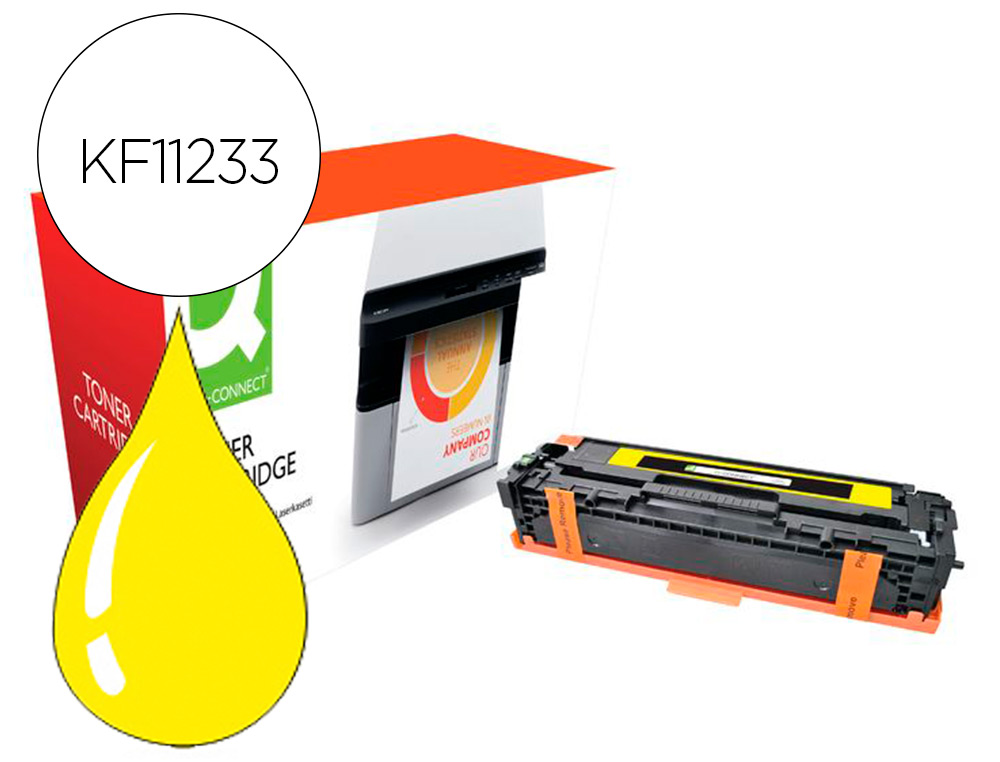 TONER COMPATIVEL Q-CONNECT BROTHER TN421Y HL-L8260 / 8360 AMARELO 1800 PAGINAS