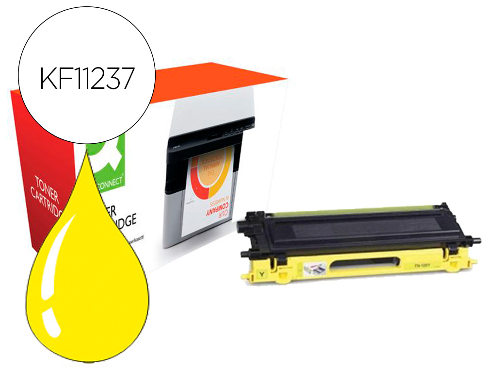 TONER COMPATIVEL Q-CONNECT BROTHER TN423Y HL-L8260 / 8360 AMARELO 4000 PAGINAS