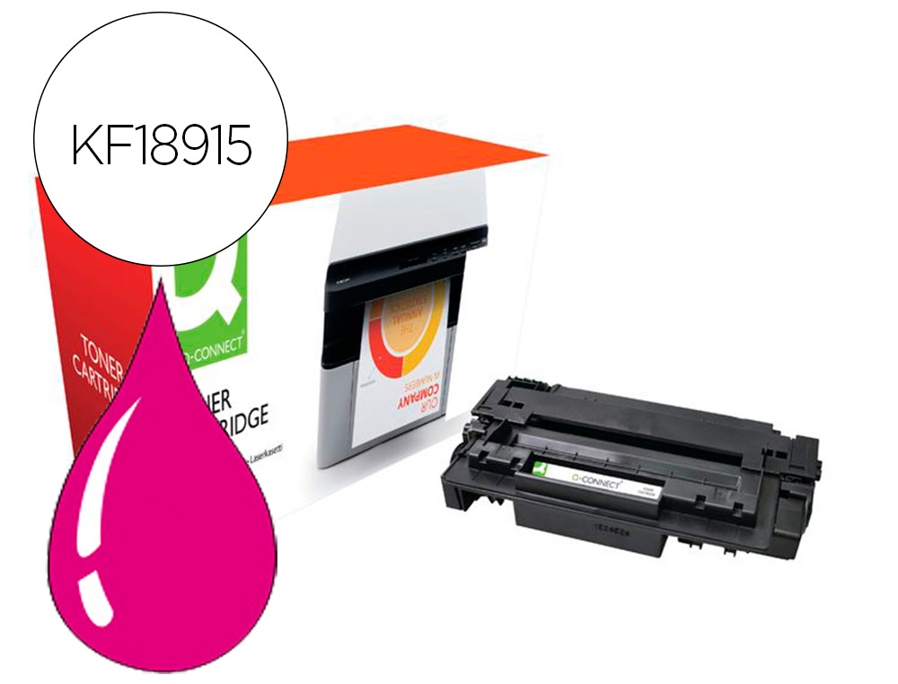 TONER COMPATIVEL Q-CONNECT CANON LBP710M I-SENSYS LBP-710 / 712 MAGENTA 10000 PAGINAS