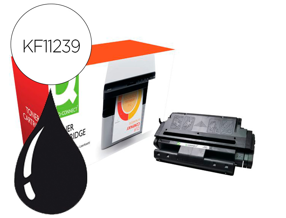 TONER COMPATIVEL Q-CONNECT BROTHER TN3430 HL-L5000 / 5100 / 5200 PRETO 3000 PAGINAS