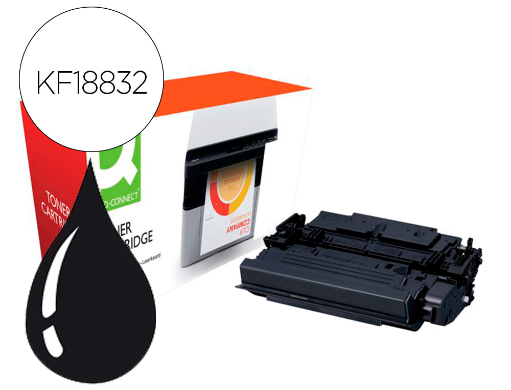 TONER COMPATIVEL Q-CONNECT CANON LBP312 I-SENSYS LBP 312 PRETO 10000 PAGINAS