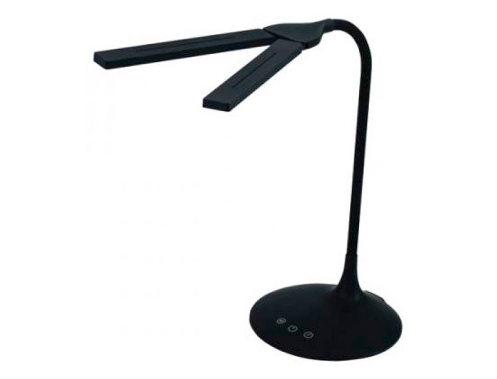 CANDEEIRO DE ESCRITORIO ARCHIVO 2000 SEM FIOS RECARGAVEL LED 6W ABS COR PRETO 180X340X360 MM