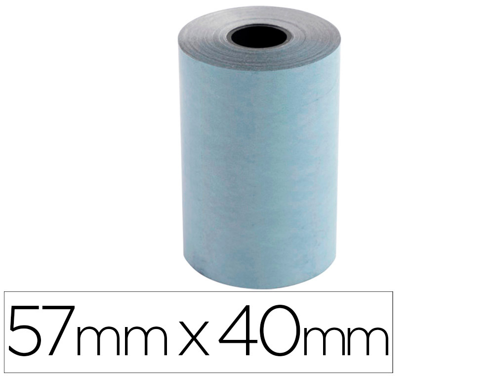 ROLO CALCULADORA EXACOMPTA SAFE CONTACT TERMICO 57 MM X 40 MM 52 G/M2