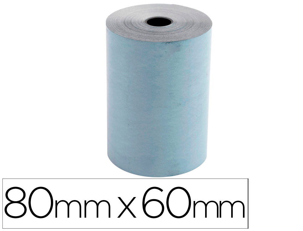 ROLO CALCULADORA EXACOMPTA SAFE CONTACT TERMICO 80 MM X 60 MM 52 G/M2