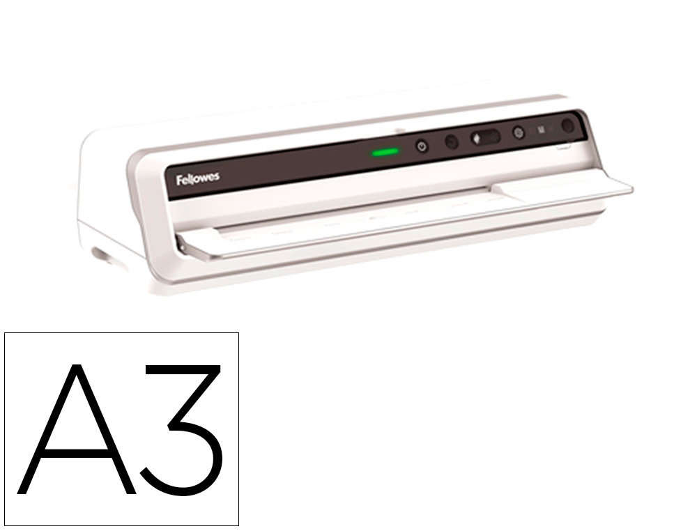 PLASTIFICADORA FELLOWES VENUS LX A3 SISTEMA ANTIENCRAVAMENTO 6 ROLOS ATE 250 MICRONS