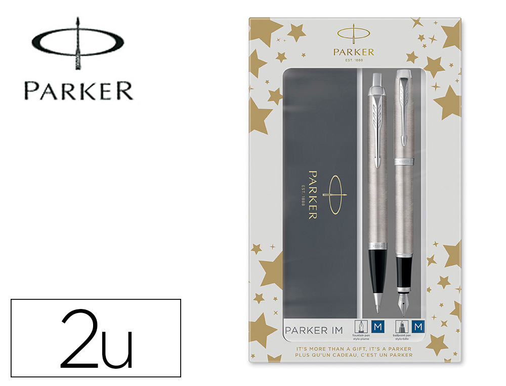 CONJUNTO PARKER IM ESSENTIAL AO CT ESFEROGRAFICA + CANETA