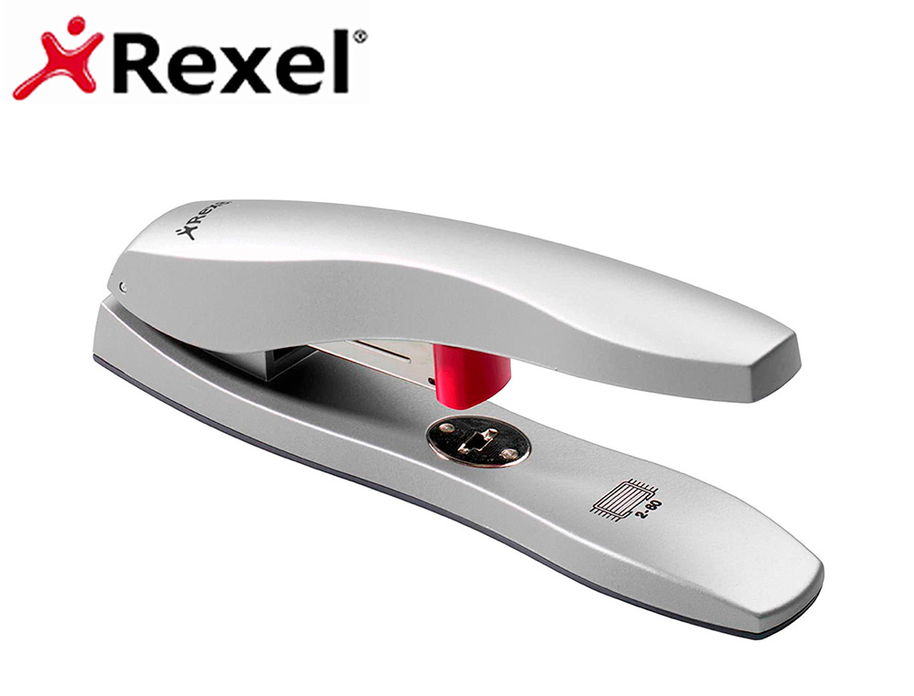 AGRAFADOR REXEL ODYSSEY METALICO CAPACIDADE 60 FOLHAS USA AGRAFES ODYSSEY COR PRATA