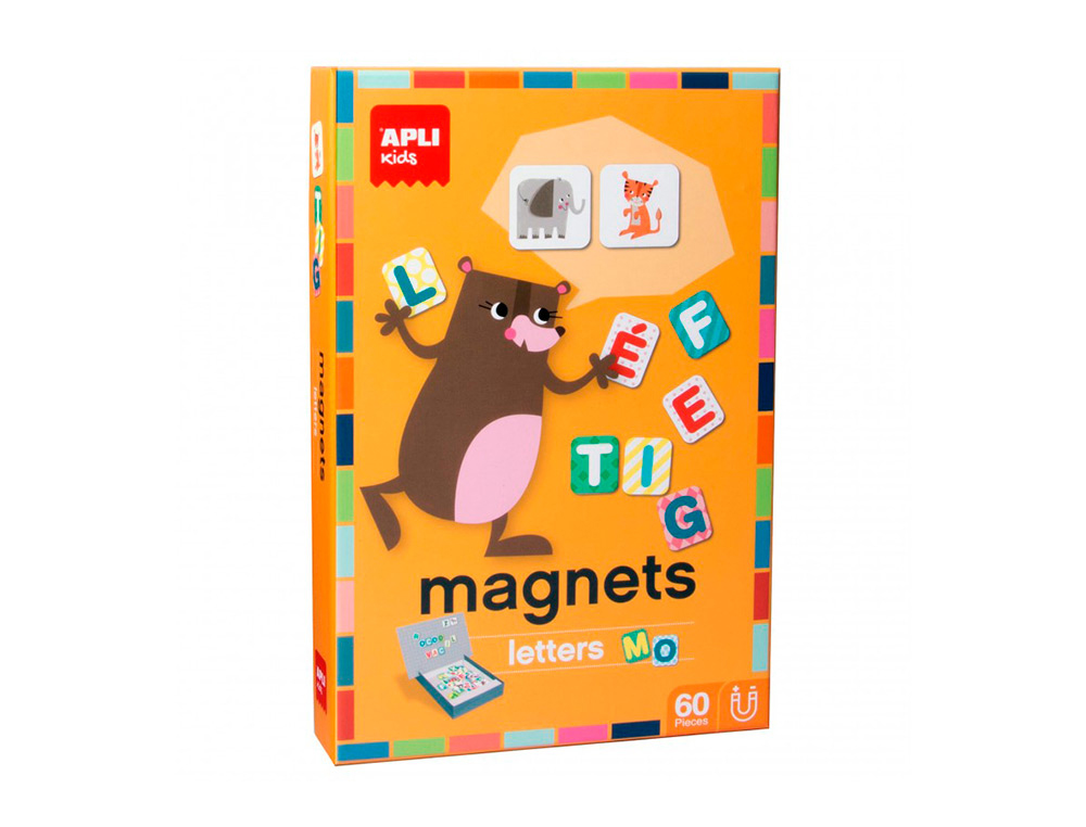 JOGO APLI DIDATICO MAGNETICO LETRAS