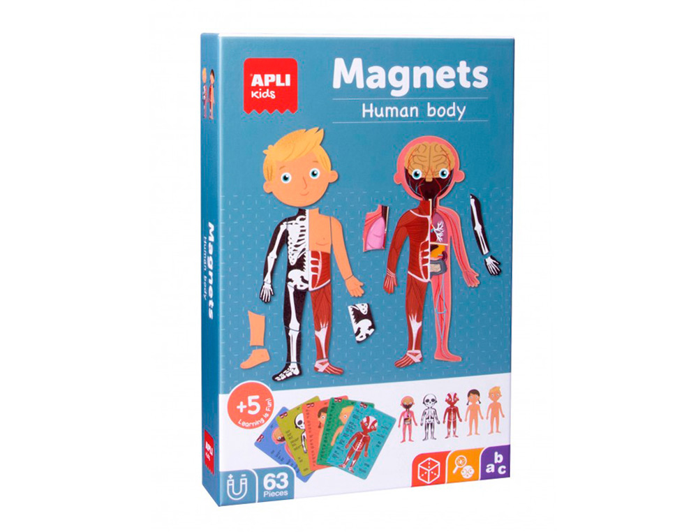 JOGO APLI DIDATICO MAGNETICO O CORPO HUMANO