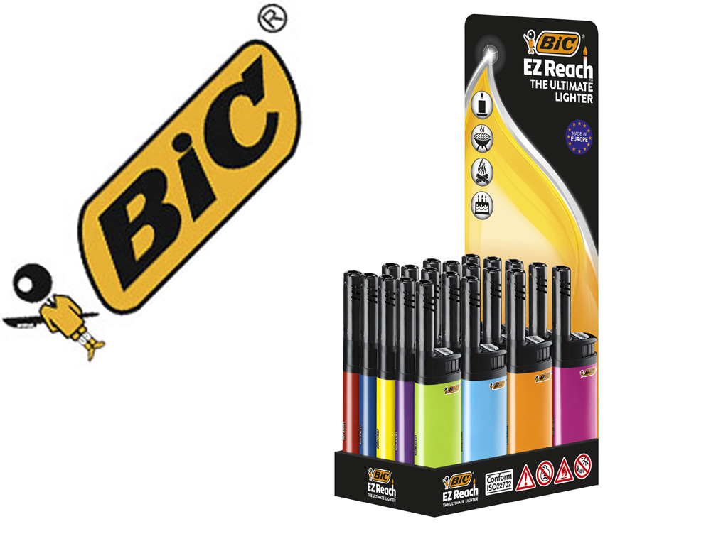 ISQUEIRO BIC EZ REACH J30 CORES SORTIDAS