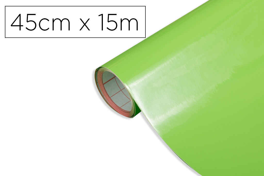 ROLO ADESIVO DC-FIX VERDE MACA LARGURA 45 CM COMPRIMENTO 15 MT