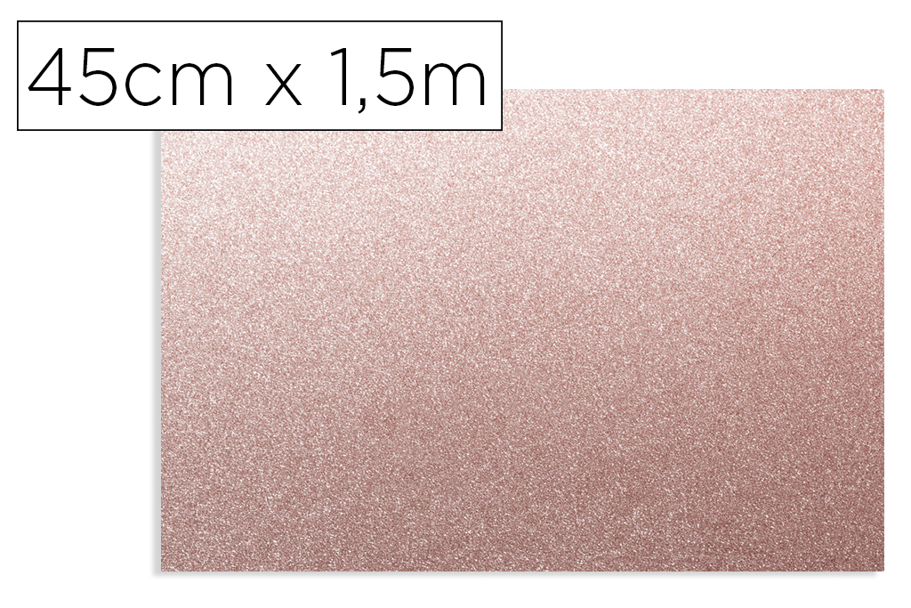 ROLO ADESIVO DC-FIX ROSA METAL BRILHO LARGURA 45 CM COMPRIMENTO 1,5 MT