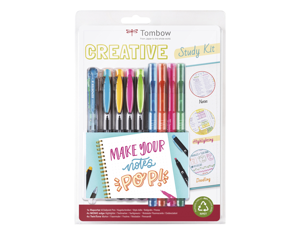 KIT DE ESTUDO CRIATIVO TOMBOW