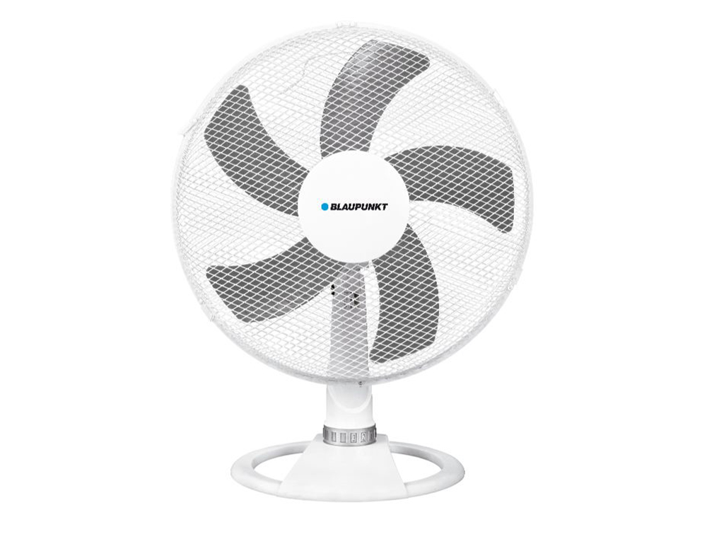 VENTILADOR BLAUPUNKT DE SECRETARIA 5 LAMINAS 3 VELOCIDADES 40CM 50 W