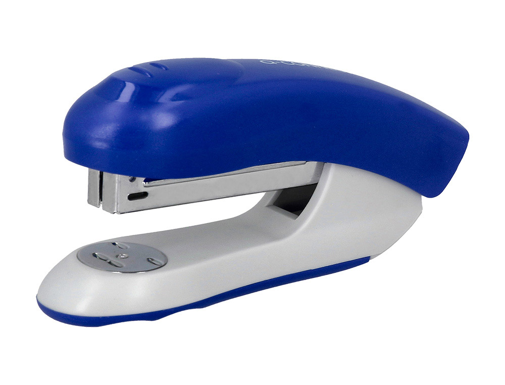 AGRAFADOR Q-CONNECT KF14205 PLASTICO ABS AZUL CAPACIDADE 20 FOLHAS