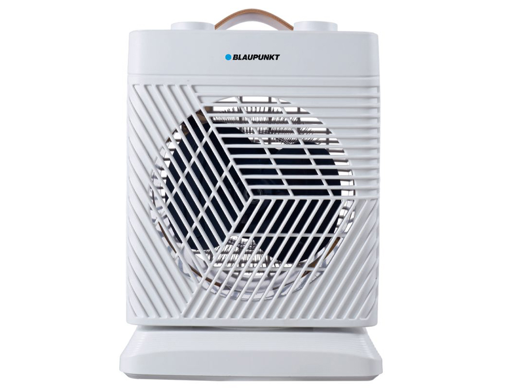 AQUECEDOR BLAUPUNKT 2000W FUNCAO OSCILANTE COM ASA COR BRANCO
