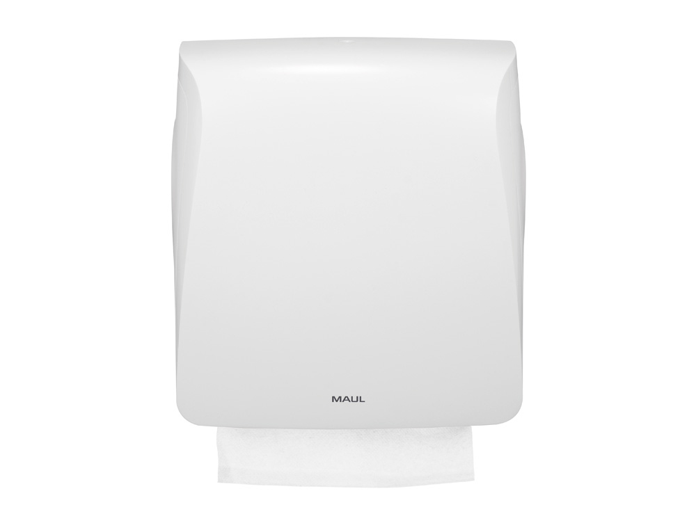 DISPENSADOR MAUL CARE RECICLAVEL PARA TOALHAS DOBRADAS EM V FABRICADO EM ABS