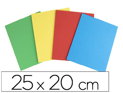 GOMA EVA MUSGAMI 25 X 20 CM BOLSA 4 UNIDADES