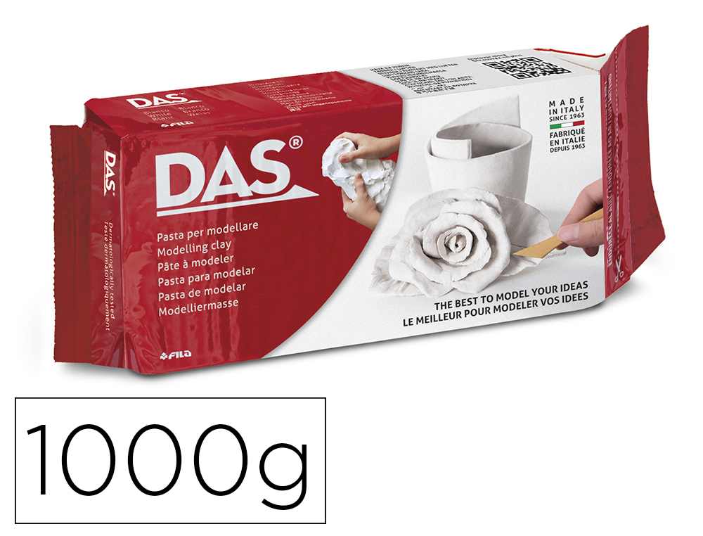 PASTA PARA MODELAR DAS 1000 GR BRANCO