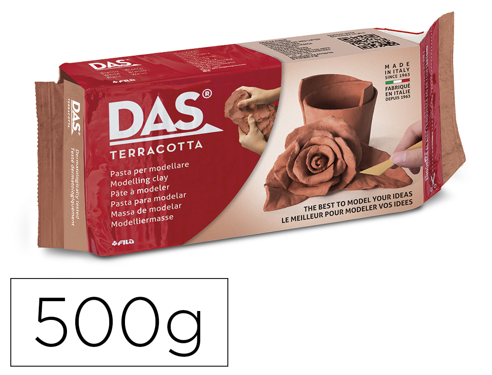 PASTA PARA MODELAR DAS 500 GR CASTANHO
