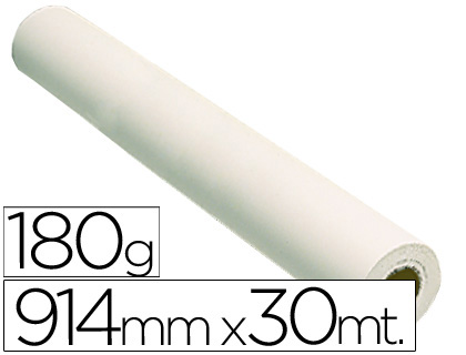 PAPEL REPROGRAFIA FOTOGRAFICO 180 GR 914MMX30MT
