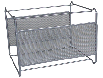 CARRO PARA CAPAS DE ARQUIVO SUSPENSO Q-CONNECT METALICO PRATA