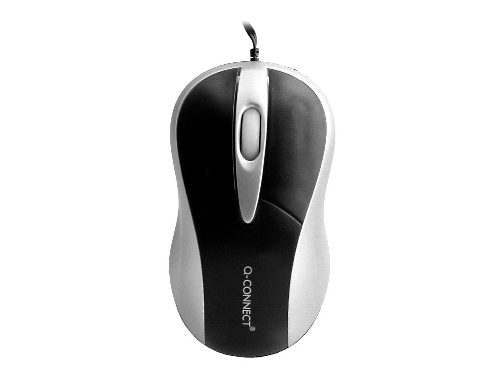 RATO Q-CONNECT MINI OPTICO 800 DPI RETRATIL USB 1,5 GHZ PRETO