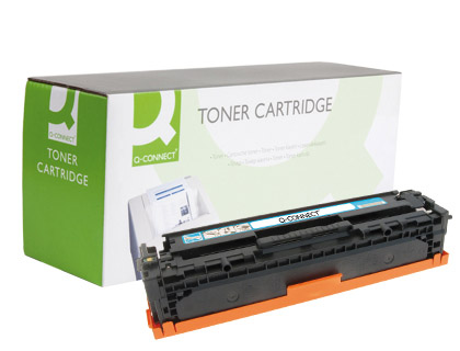 TONER Q-CONNECT COMPATIVEL HP CB541A COR LASER JET 1215/1515/1518 -1.400PAG