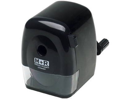 APARA LAPIS M+R SECRETARIA MANUAL COR PRETO