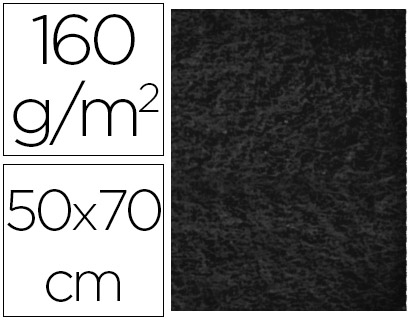 FELTRO LIDERPAPEL 50X70CM PRETO
