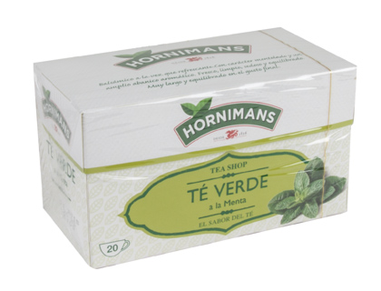 CHA VERDE SABOR MENTA 20 SAQUETAS