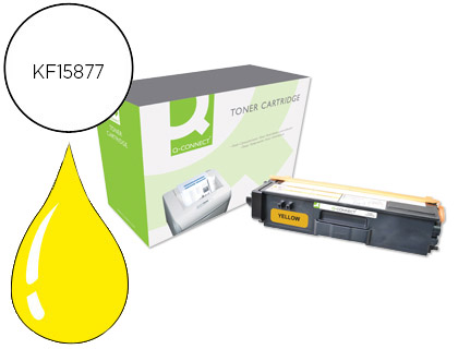TONER Q-CONNECT COMPATIVEL BROTHER TN325Y HL-4140CN / 4150CDN / 4570CDW / 4570CDWT / DCP 9055CDN / 9270CDN / MFC 9460CDN