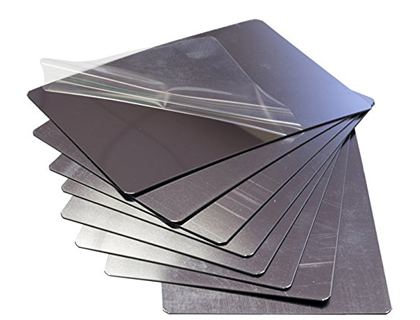 ESPELHO HENBEA PLASTICO FLEXIVEL 14X20 CM CONJUNTO DE 8 UNIDADES