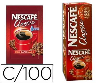 CAFE NESCAFE DESCAFEINADO MONODOSIS CAIXA DE 10 UNIDADES