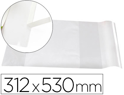 FORRA LIVROS LIDERPAPEL COM ABA AJUSTAVEL ADESIVO 312 X 530 MM