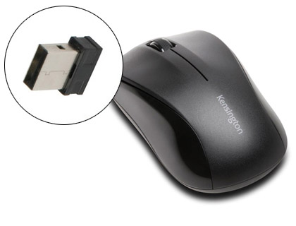 RATO KENSINGTON SEM FIOS 1000 DPI RECEPTOR USB 2,4 GHZ PRETO