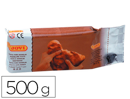 PASTA PARA MODELAR JOVI 500 GR CASTANHO