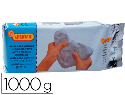 PASTA PARA MODELAR JOVI 1000 GR BRANCO
